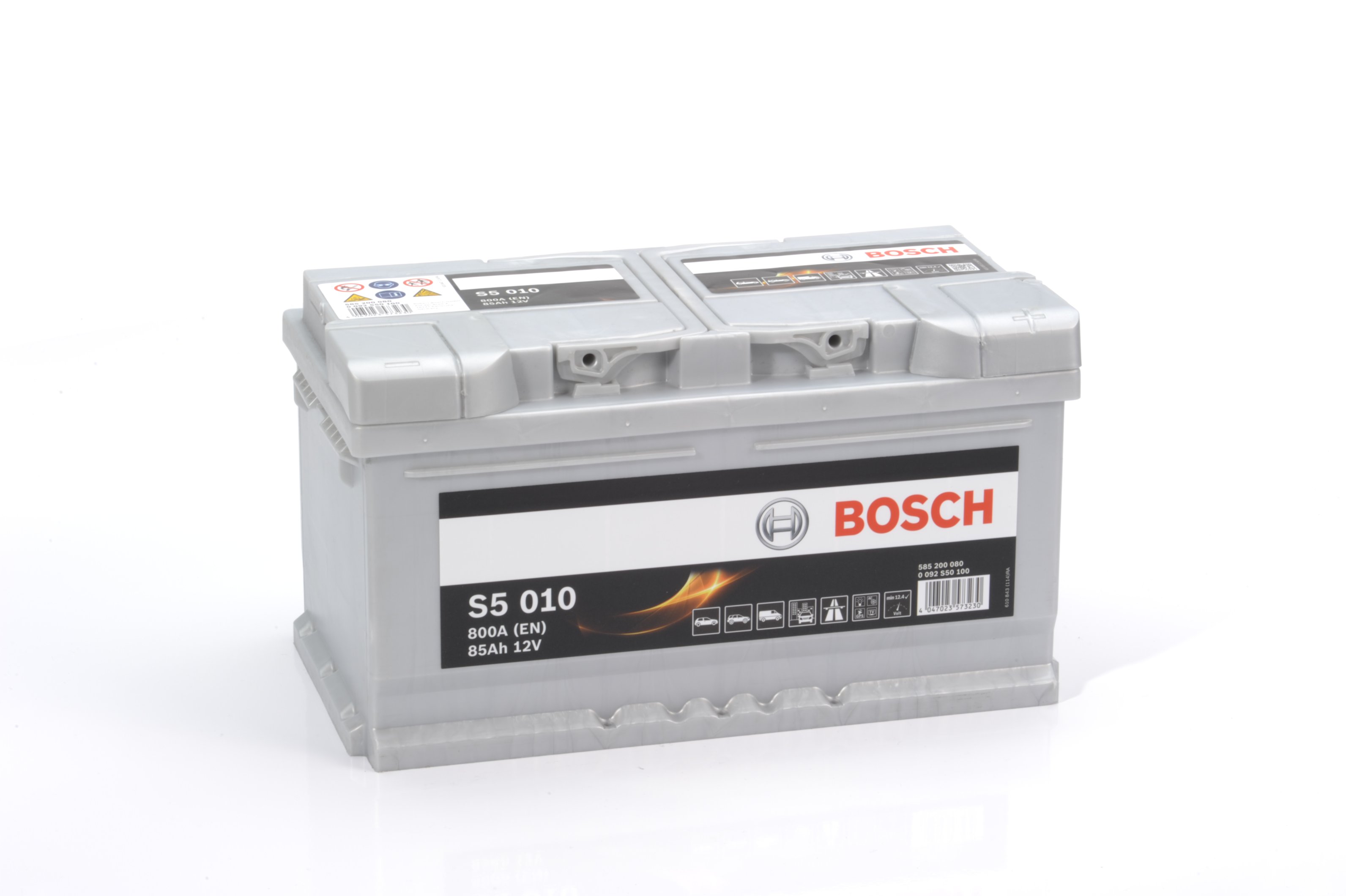 0 092 S50 100 BOSCH Аккумулятор 85Ah  585200   "-  +"  315x175x175